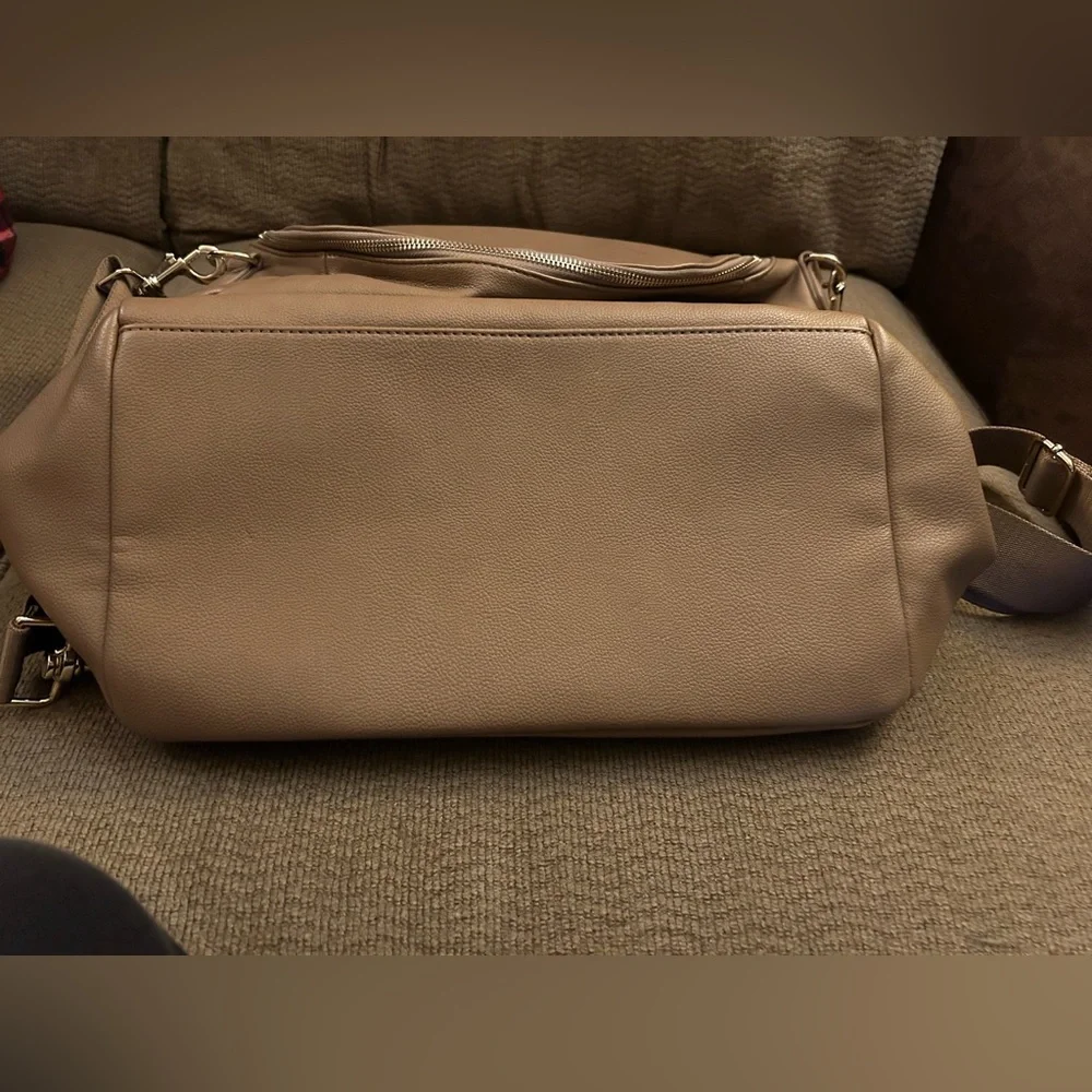 Presidio Convertible Diaper Bag Taupe